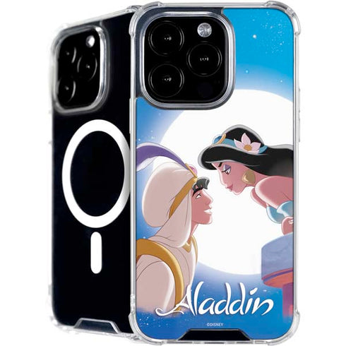Disney Aladdin and Princess Jasmine Kiss iPhone 16 Pro MagSafe Case