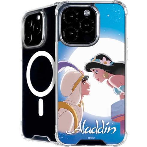 Disney Aladdin and Princess Jasmine Kiss iPhone 16 Pro Max MagSafe Case