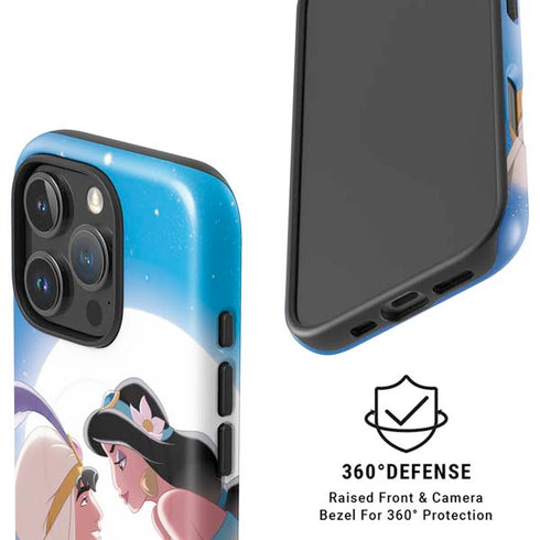 Disney Aladdin and Princess Jasmine Kiss iPhone 16 Pro Max Magsafe Impact Case