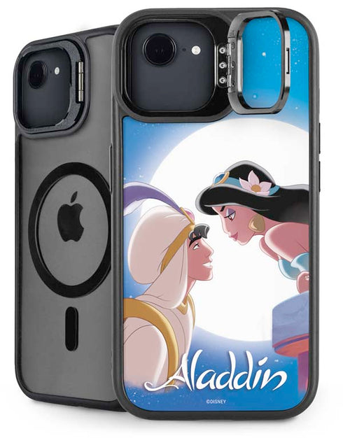 Disney Aladdin and Princess Jasmine Kiss iPhone 16e Kickstand Case
