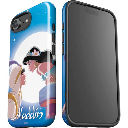 Disney Aladdin and Princess Jasmine Kiss iPhone 16e Impact Case