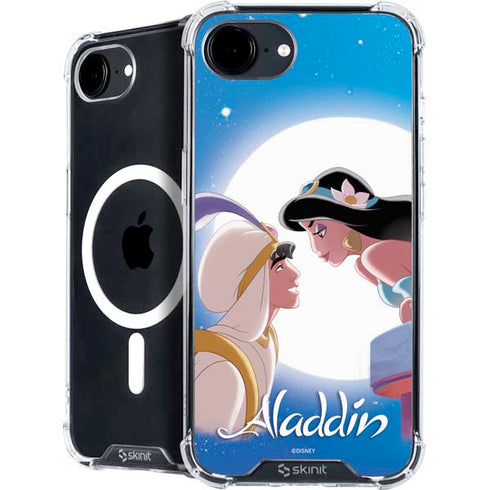 Disney Aladdin and Princess Jasmine Kiss iPhone 16e MagSafe Case