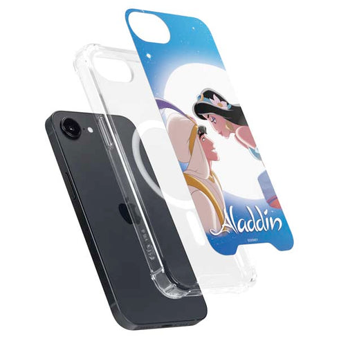 Disney Aladdin and Princess Jasmine Kiss iPhone 16e MagSafe Case