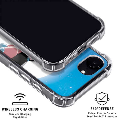 Disney Aladdin and Princess Jasmine Kiss iPhone 16e MagSafe Case