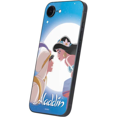 Disney Aladdin and Princess Jasmine Kiss iPhone 16e Skin
