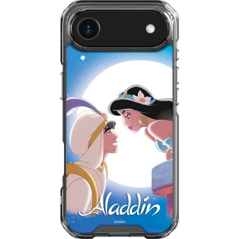 Disney Aladdin and Princess Jasmine Kiss iPhone 17 Air Clear Case