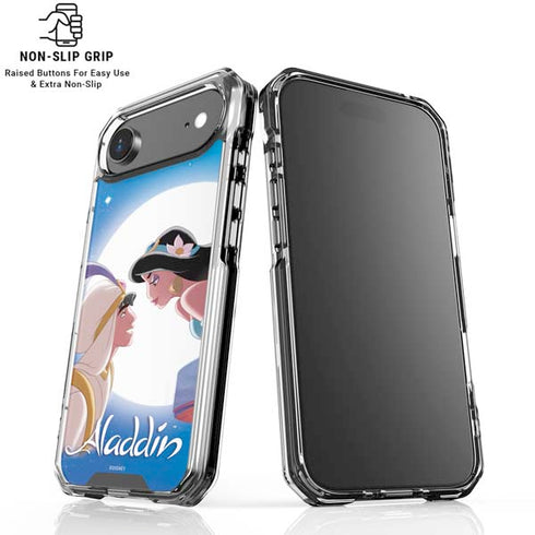 Disney Aladdin and Princess Jasmine Kiss iPhone 17 Air Clear Case