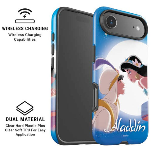 Disney Aladdin and Princess Jasmine Kiss iPhone 17 Air Magsafe Impact Case