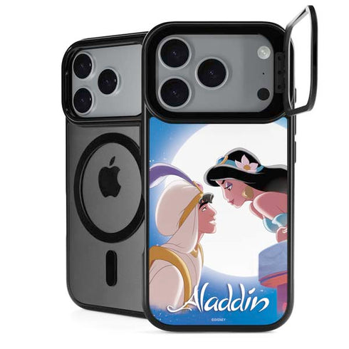 Disney Aladdin and Princess Jasmine Kiss iPhone 17 Pro Max Kickstand Case
