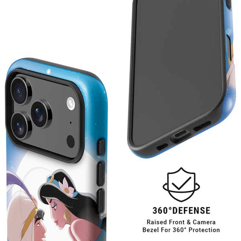 Disney Aladdin and Princess Jasmine Kiss iPhone 17 Pro Max Magsafe Impact Case