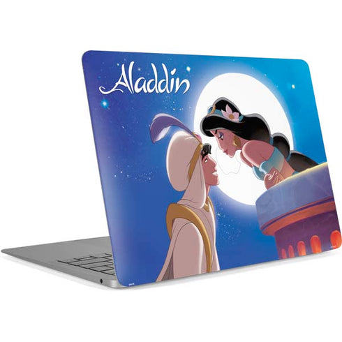Disney Aladdin and Princess Jasmine Kiss Apple MacBook Air Skin