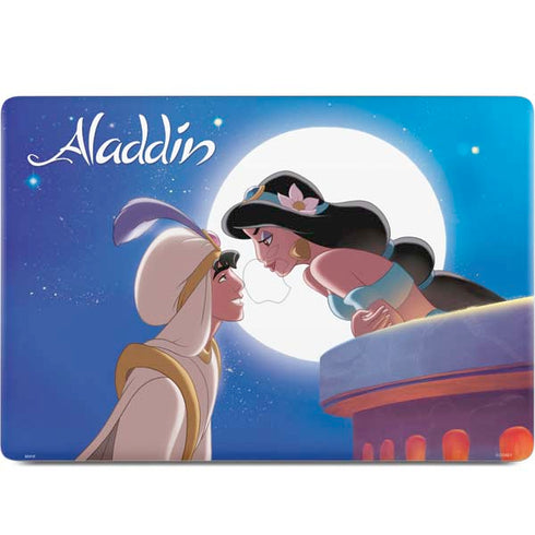 Disney Aladdin and Princess Jasmine Kiss MacBook Skins