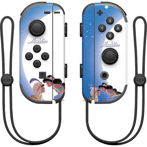Disney Aladdin and Princess Jasmine Kiss Nintendo Skins