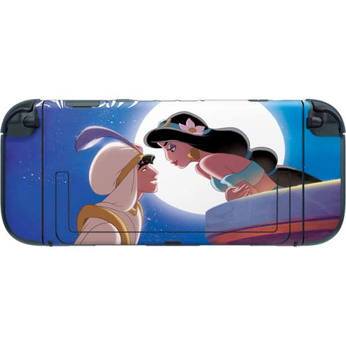 Disney Aladdin and Princess Jasmine Kiss Nintendo Switch 2 (2025) with Joy-Con Skin
