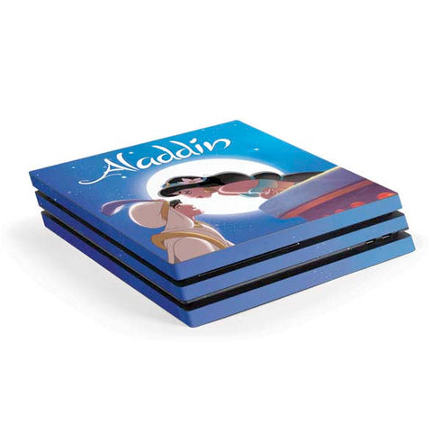 Disney Aladdin and Princess Jasmine Kiss PlayStation PS4 Skins