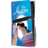 Disney Aladdin and Princess Jasmine Kiss PS5 Pro Disk Console Skin