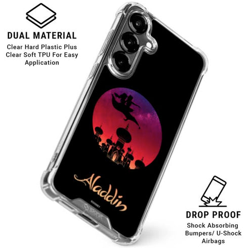 Disney Aladdin A Whole New World Art Galaxy S26 Plus Clear Case