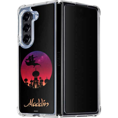 Disney Aladdin A Whole New World Art Galaxy Z Fold5 5G Clear Case