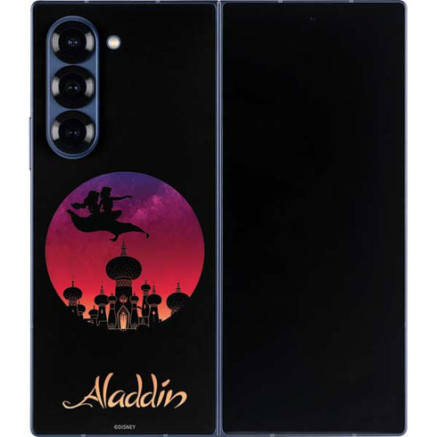 Disney Aladdin A Whole New World Art Galaxy Z Fold6 Skin