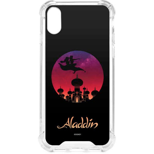 Disney Aladdin A Whole New World Art iPhone XS Clear Case