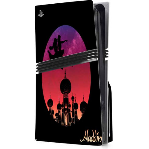 Disney Aladdin A Whole New World Art PS5 Pro Disk Console Skin