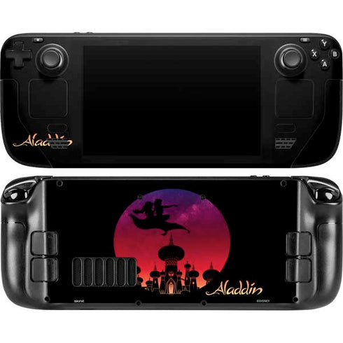 Disney Aladdin A Whole New World Art Steam Deck Handheld Gaming Computer OLED Skin