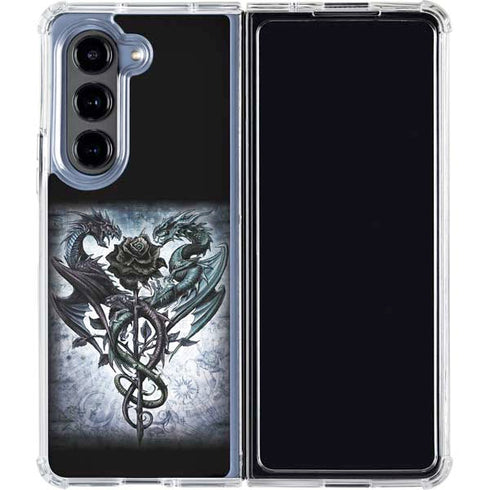 Alchemy Carta Caduceus Rex Galaxy Z Fold5 5G Clear Case