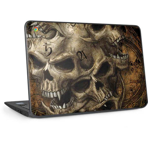 Alchemy Carta Gestaltkopf HP Chromebook Skin