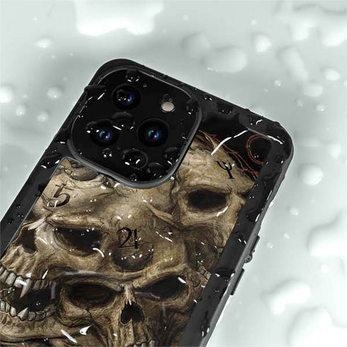 Alchemy Carta Gestaltkopf iPhone 15 Pro Waterproof Case