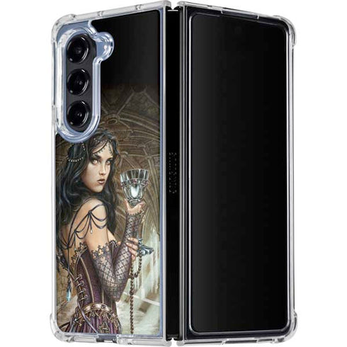 Alchemy Carta Name Of The Rose Galaxy Z Fold5 5G Clear Case