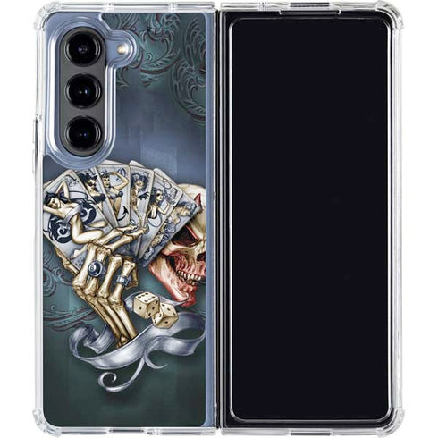 Alchemy Carta Read Em and Weep Galaxy Z Fold5 5G Clear Case
