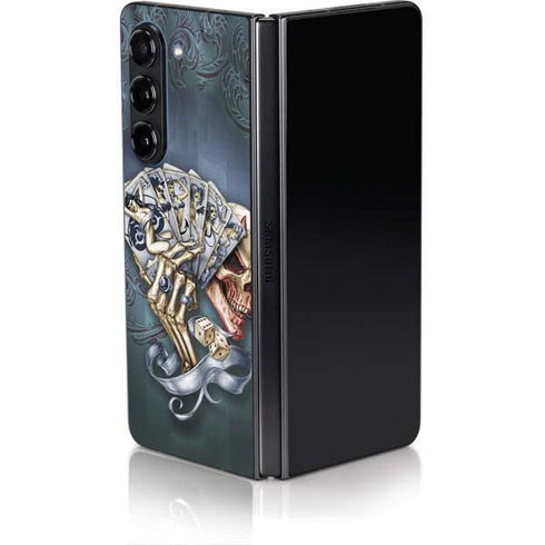 Alchemy Carta Read Em and Weep Galaxy Z Fold5 5G Skin