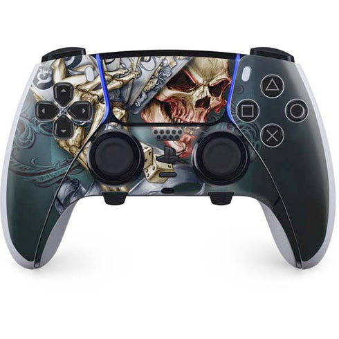 Alchemy Carta Read Em and Weep PS5 DualSense Edge Pro Controller Skin