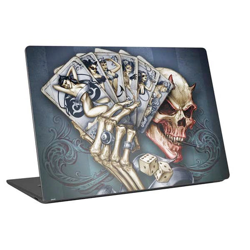 Alchemy Carta Read Em and Weep Laptop Skins