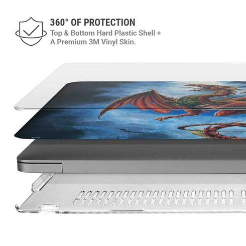 Alchemy Carta Whitby Wyrm MacBook Pro 14in (2021-24) Case plus Skin