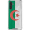 Algeria Flag Distressed Galaxy A17 Clear Case
