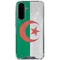 Algeria Flag Distressed Galaxy A36 5G Clear Case