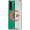 Algeria Flag Distressed Galaxy S24 FE Clear Case