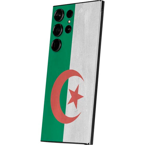Algeria Flag Distressed Galaxy S25 Ultra Skin
