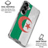 Algeria Flag Distressed Galaxy S26 Clear Case