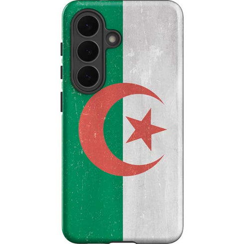 Algeria Flag Distressed Galaxy S26 Plus Impact Case