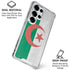 Algeria Flag Distressed Galaxy S26 Ultra Clear Case
