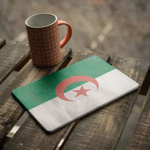 Algeria Flag Distressed iPad Skins