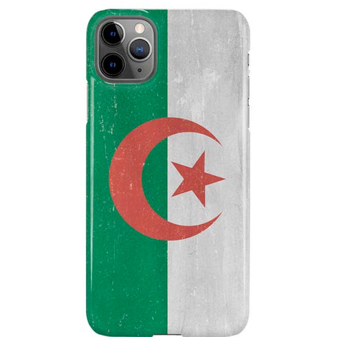Algeria Flag Distressed iPhone Cases