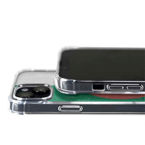 Algeria Flag Distressed iPhone 14 MagSafe Case