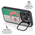 Algeria Flag Distressed iPhone 15 Pro Kickstand Case