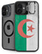 Algeria Flag Distressed iPhone 16 Plus Kickstand Case