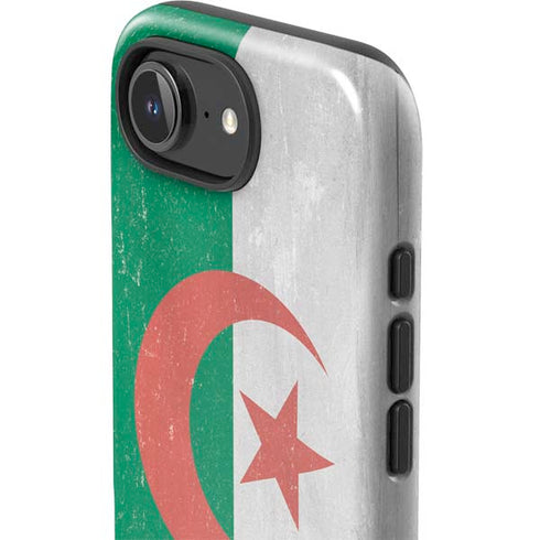 Algeria Flag Distressed iPhone 16e Impact Case