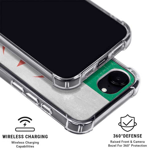 Algeria Flag Distressed iPhone 16e MagSafe Case