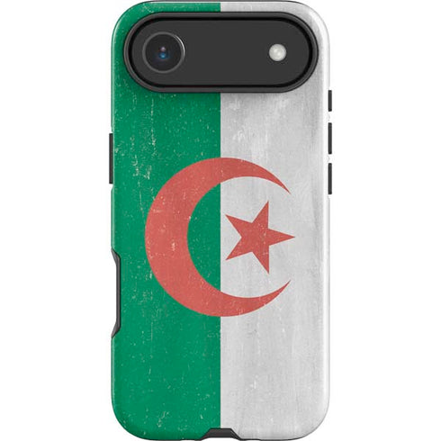 Algeria Flag Distressed iPhone 17 Air Impact Case